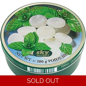 Sky Candy Clear Mint Candies Sweets Gift Tins x 5